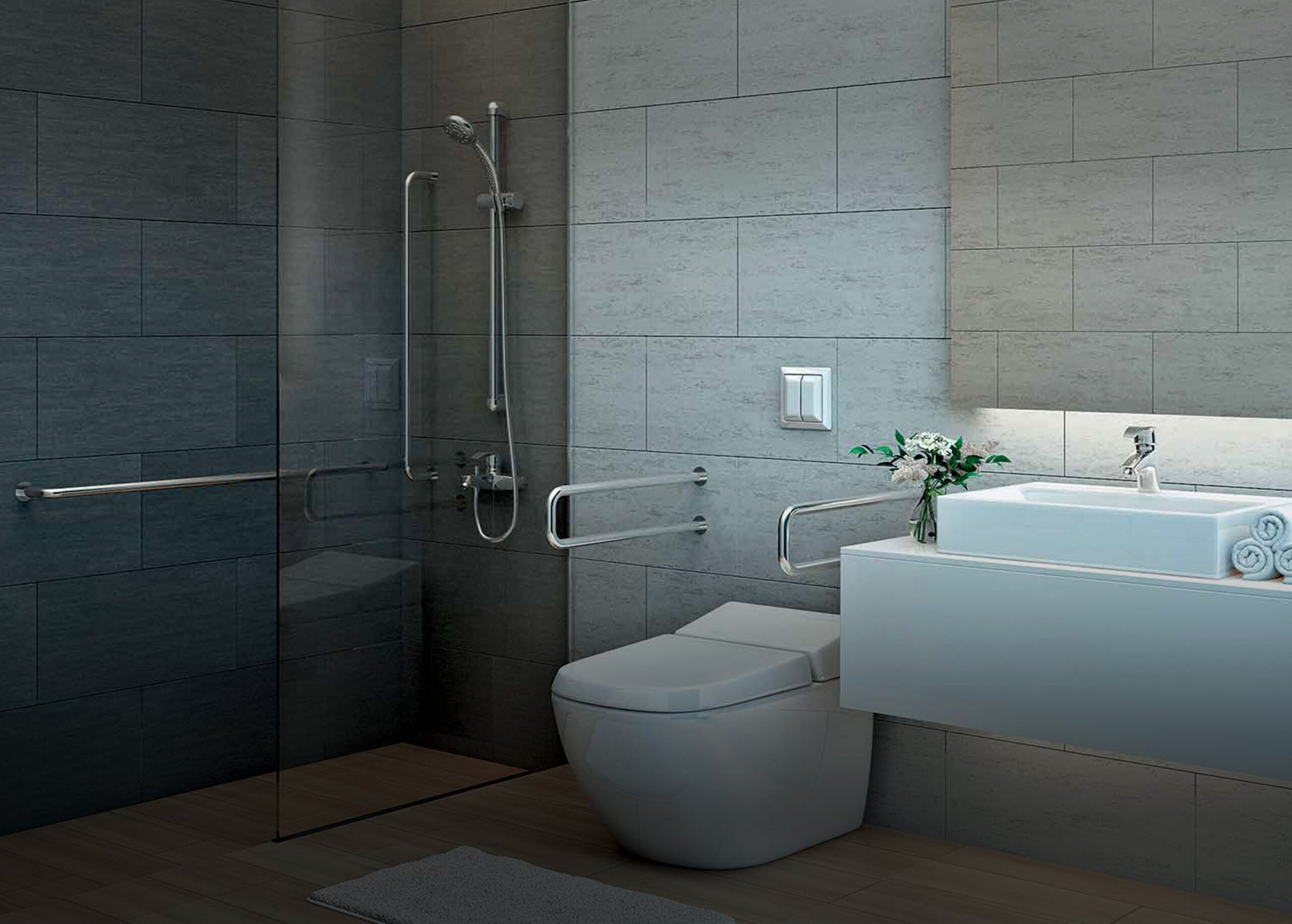 Mobility Bathrooms - Prestige Windsor - Bathrooms and Kitchens